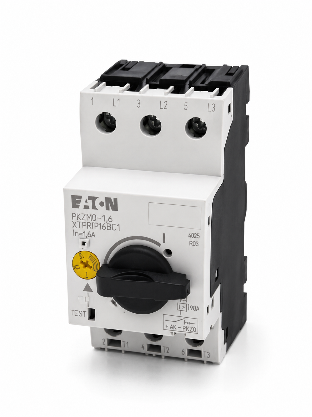 EATON Thermal Magnetic Circuit Breaker Motor Protect PKZM0-1.6 0.55 kW
