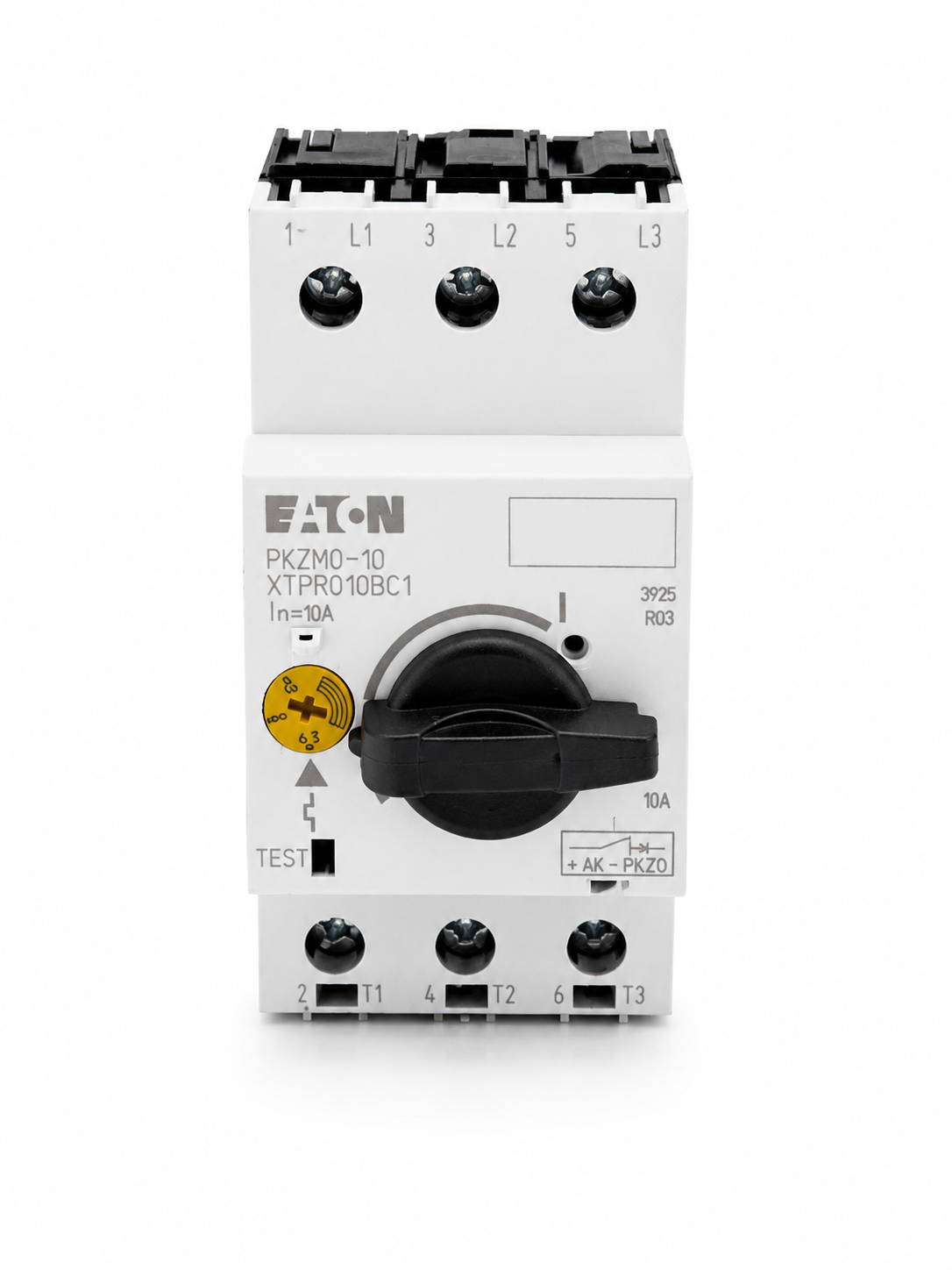 EATON Thermal Magnetic Circuit Breaker Motor Protect PKZM0-10 10 A 3 Pole