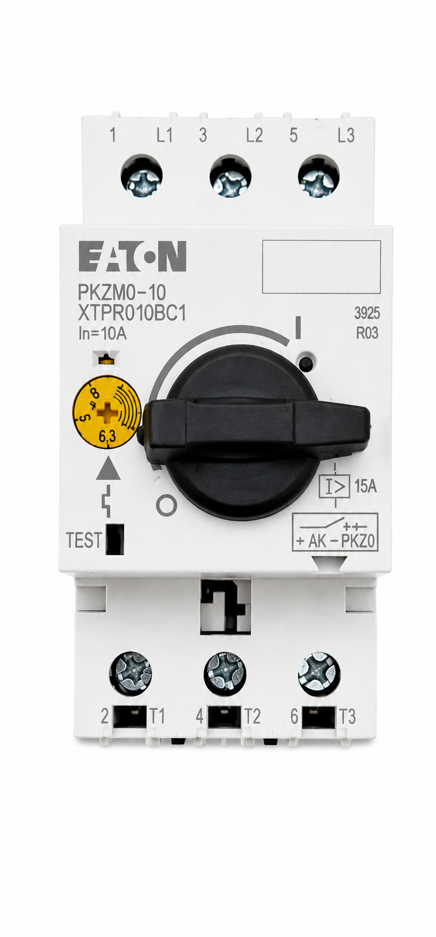 EATON Thermal Magnetic Circuit Breaker Motor Protect PKZM0-10 10 A 3 Pole