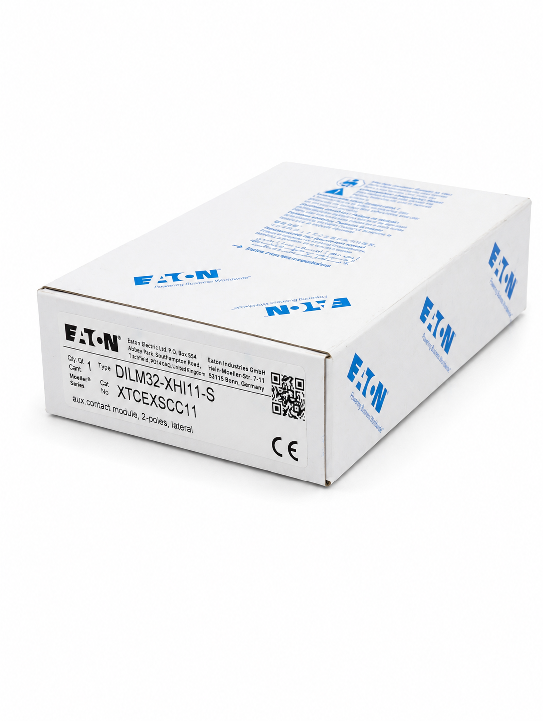 EATON XTCEXSCC11 Auxiliary Contact, Two-pole, 1NO-1NC, Contact