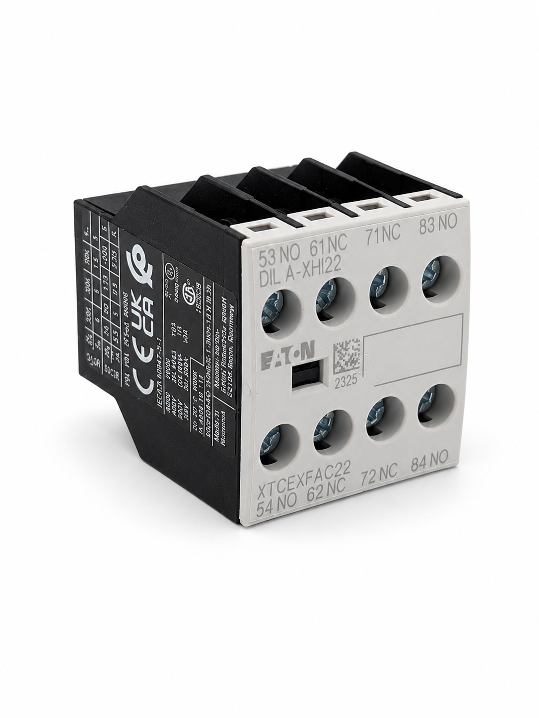 EATON XTCEXFAC22 Motor Control Auxiliary Contact, 4-pole, Contact