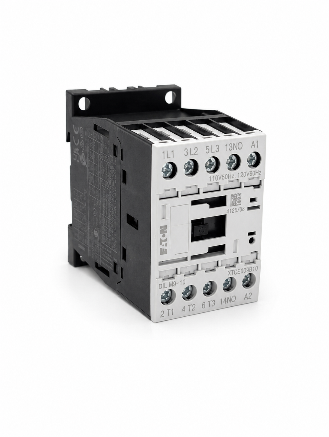 EATON XTCE009B10A XT IEC Contactor, Three-pole, 9 A, 1NO, Contact