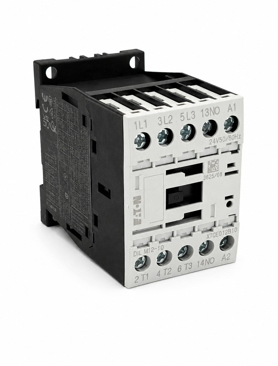 EATON XTCE012B10T XT IEC Contactor, Three-pole, 12 A, 1NO, Contact