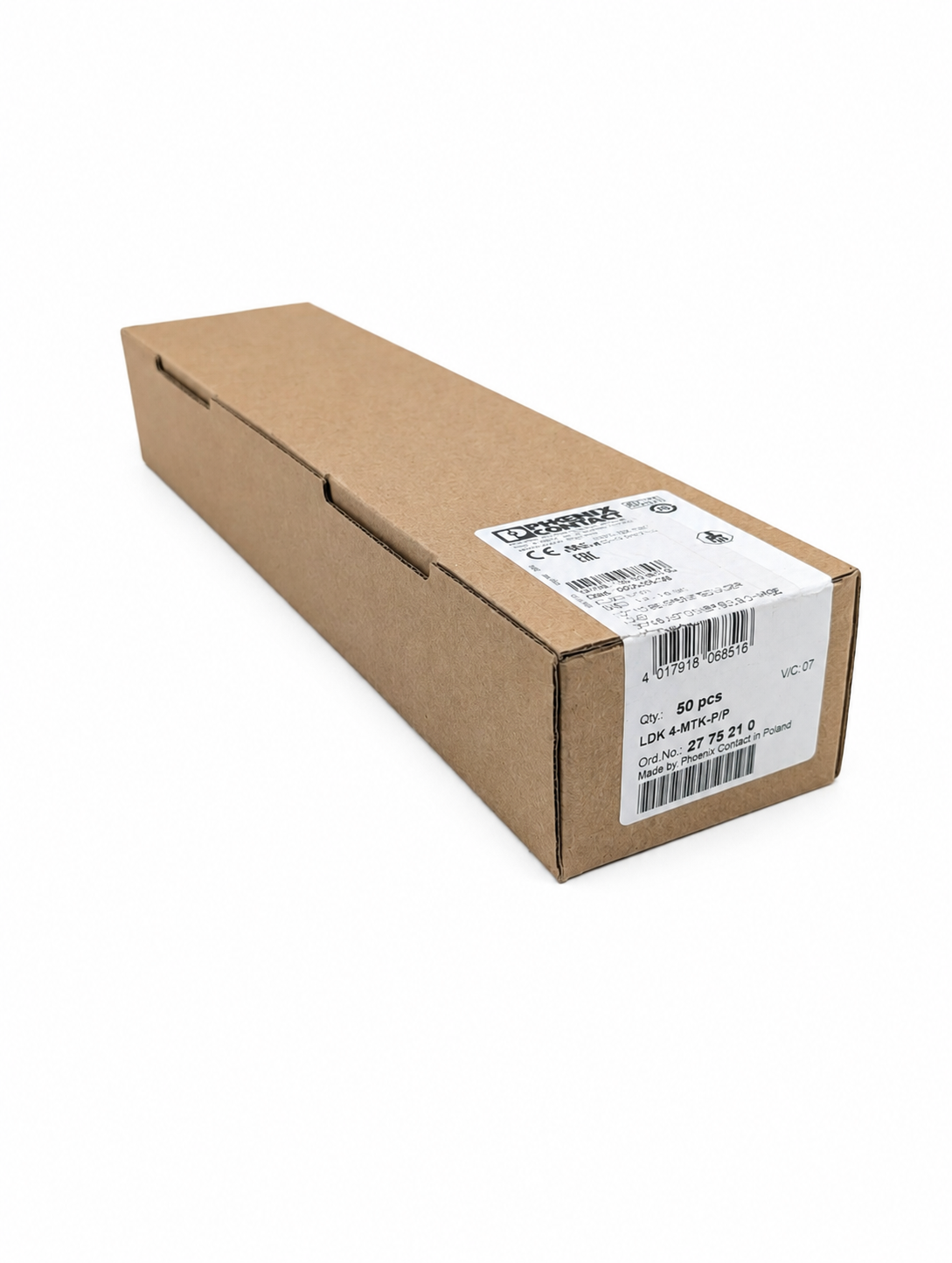 Phoenix Contact UDK 4-MTK-P/P-Knife-disconnect terminal block 2775210 Box of 50p