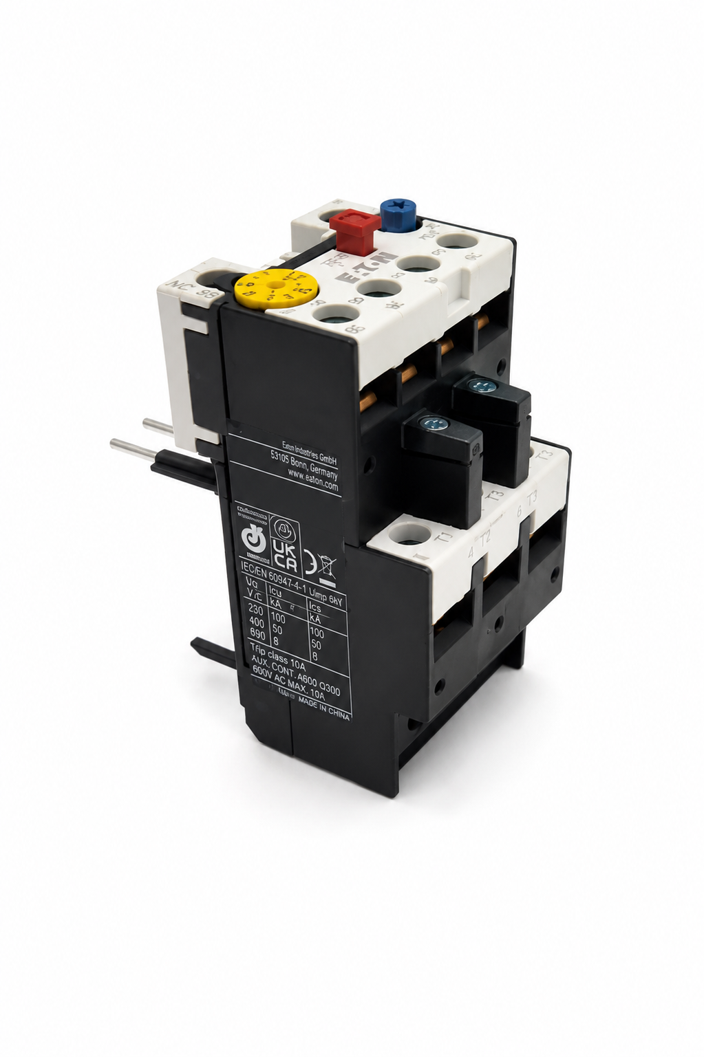 EATON XTOB2P4BC1 XT IEC bimetallic overload relay 1.6-2.4A 45mm
