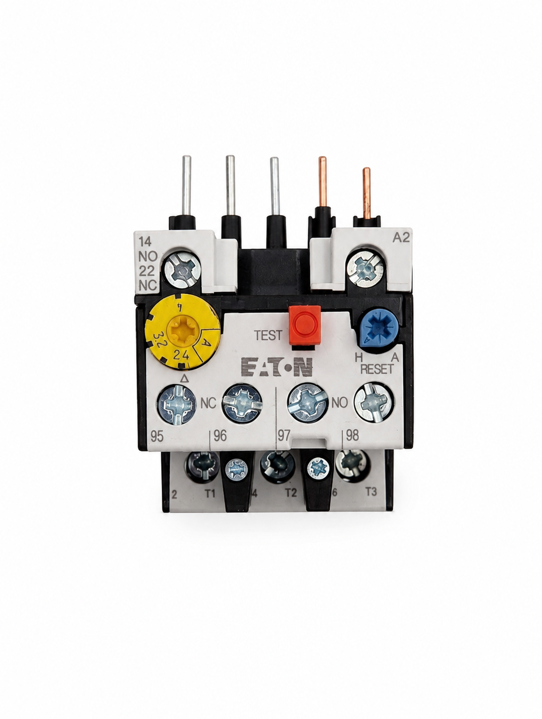 EATON XTOB004BC1 XT IEC bimetallic overload relay, 2.4-4A 45 mm