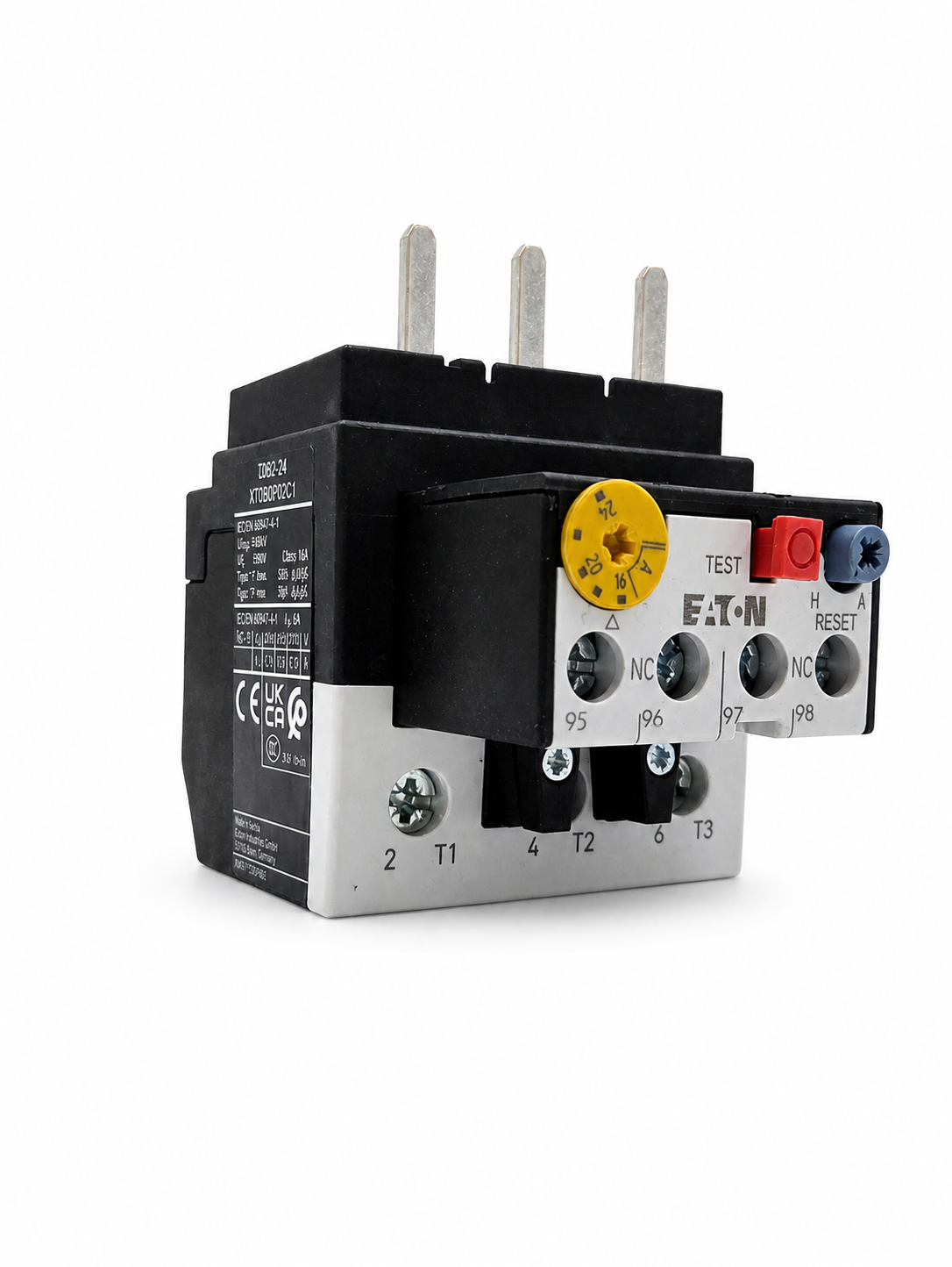 Eaton XTOB024DC1 XT IEC bimetallic overload relay