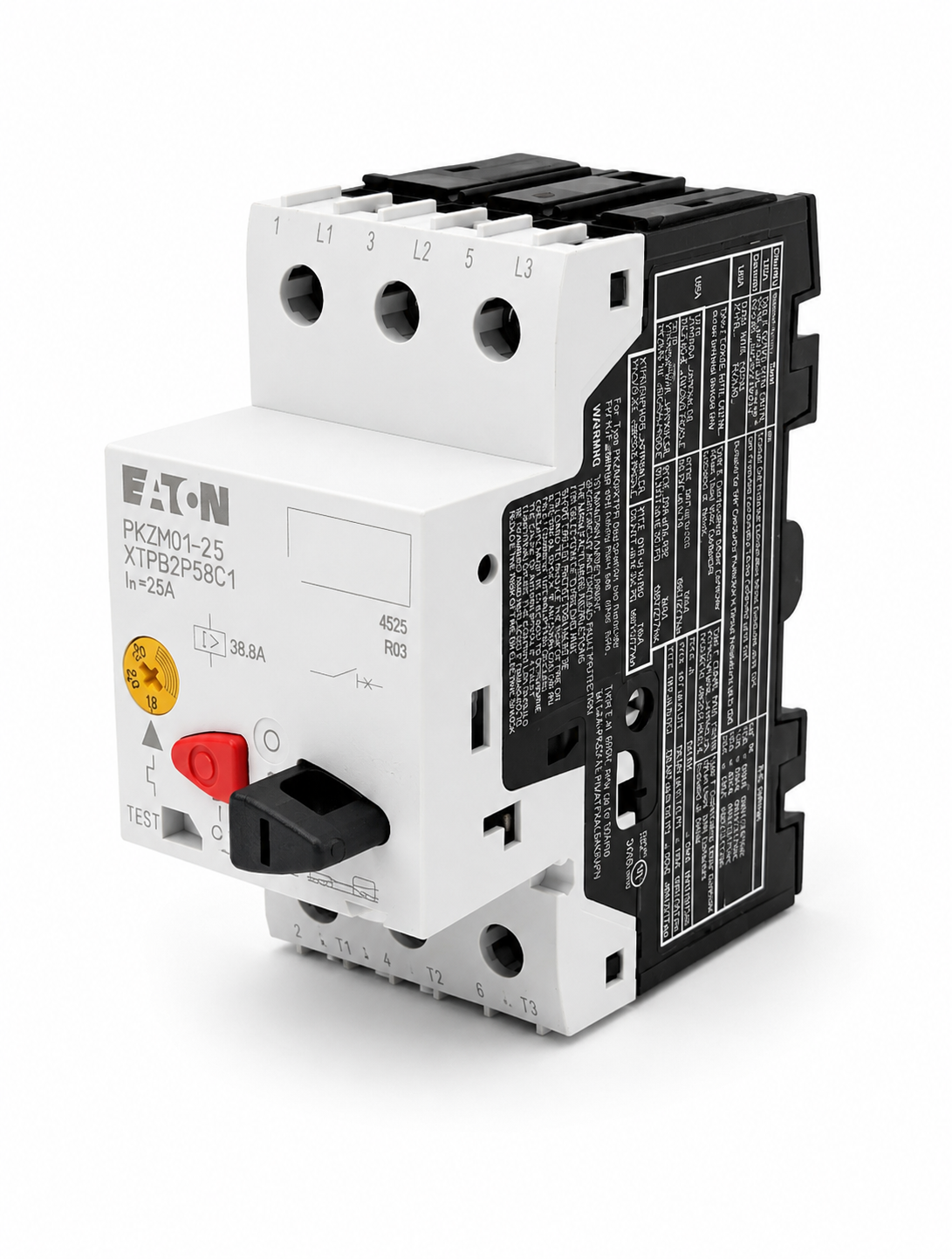 EATON Thermal Magnetic Circuit Breaker Motor Protect PKZM01-2.5