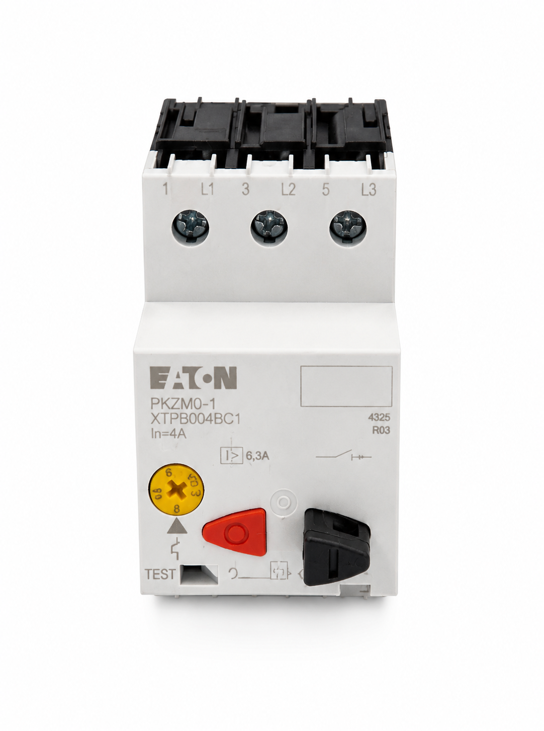 EATON Thermal Magnetic Circuit Breaker Motor Protect PKZM01-4 4A 3 Pole