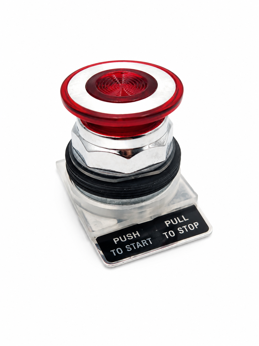 Schneider Electric Harmony 9001K Series Red Maintained Push Button Head 9001KR9R
