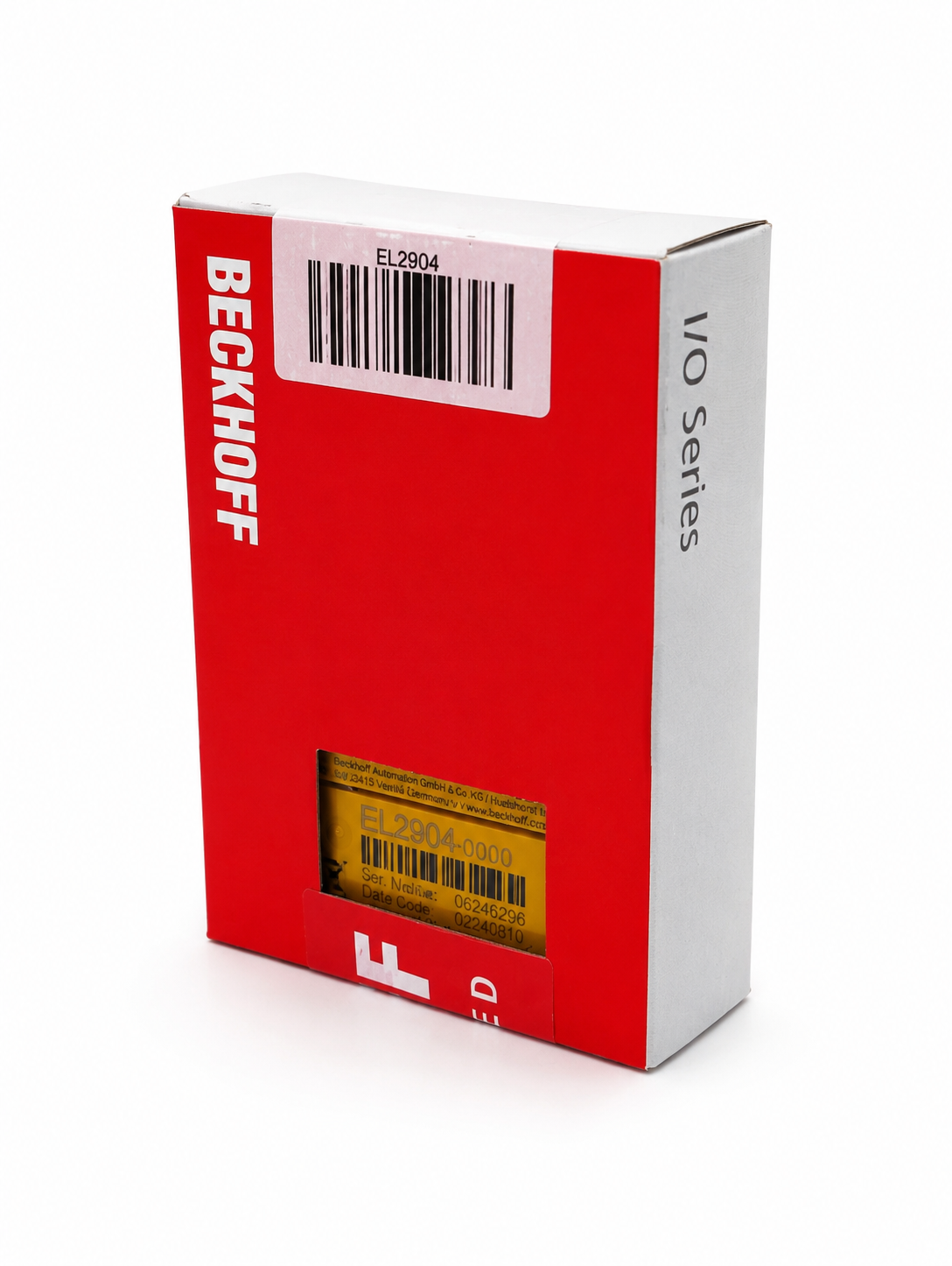 Beckhoff EL2904 EtherCAT Terminal 4-channel digital output 24 V DC 0.5 A