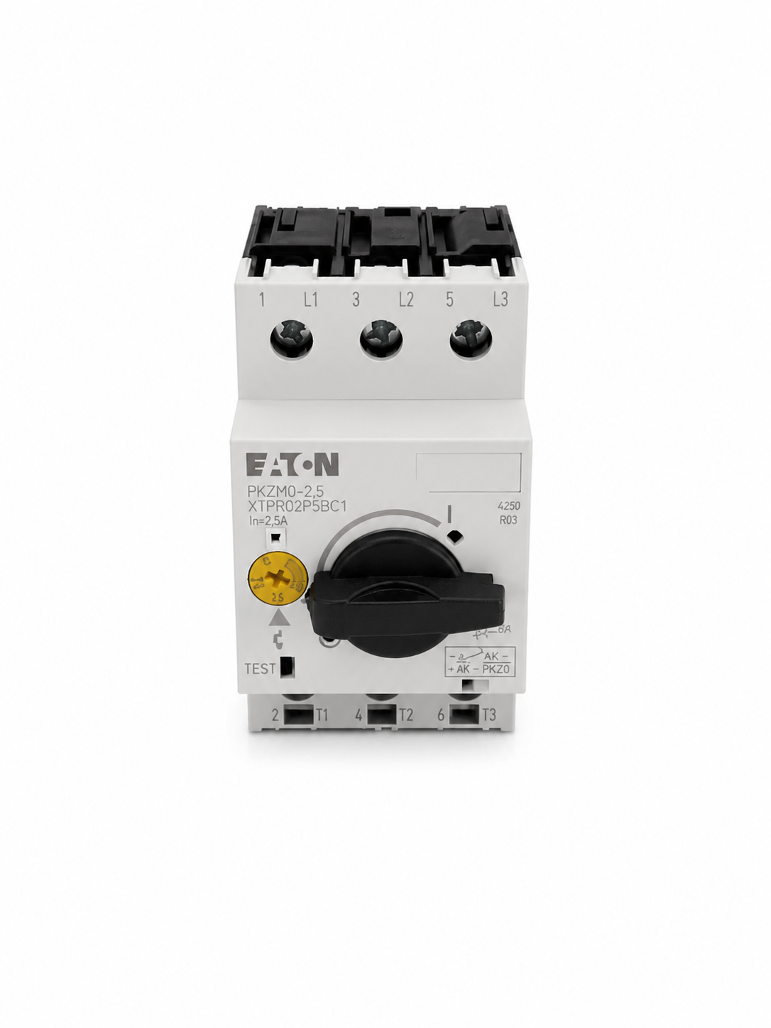 EATON Thermal Magnetic Circuit Breaker Motor Protect PKZM0-4 0.75 kW