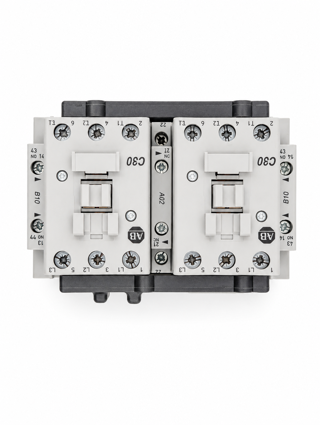 Allen-Bradley 104-C30D22 IEC 30 A Reversing Contactor 110/120V