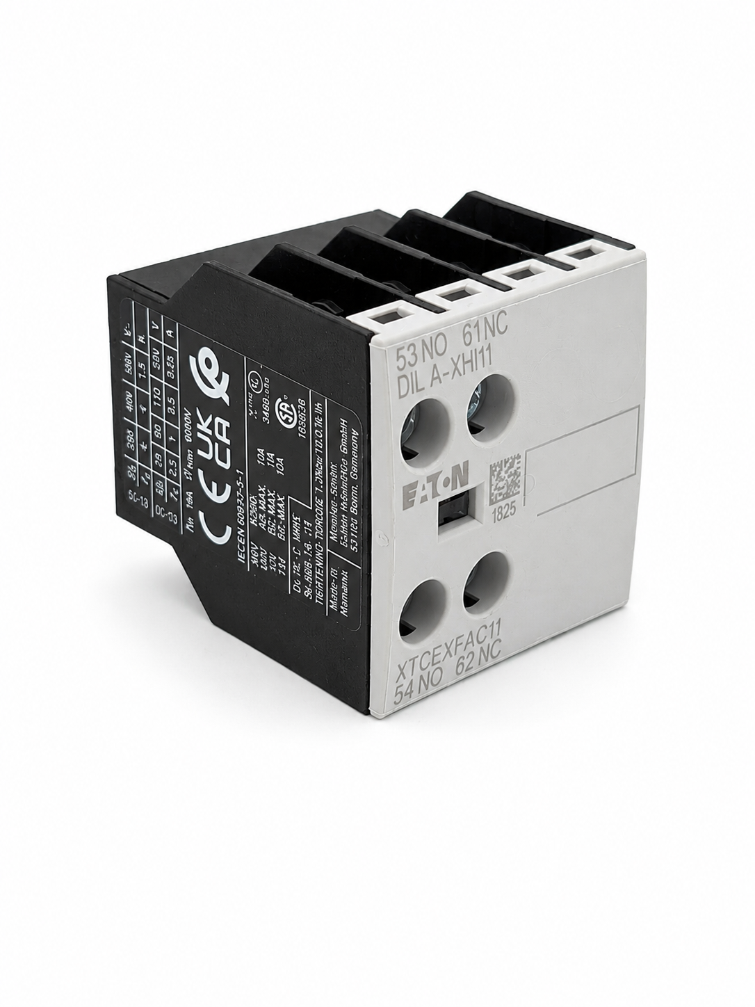 EATON XTCEXFAC11 Motor Control Auxiliary Contact, 1NO-1NC, Contact
