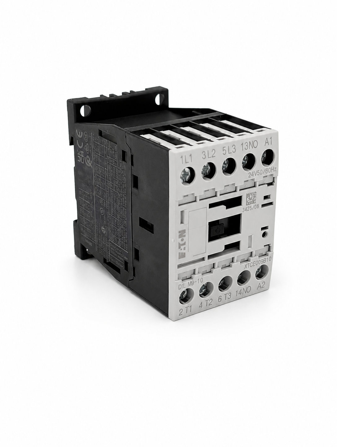 EATON XTCE009B10T XT IEC Contactor, Three-pole, 9A, 1NO, Contact
