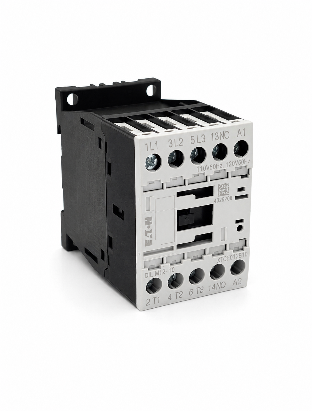 EATON XTCE012B10A XT IEC Contactor, Three-pole, 12 A, 1NO, Contact