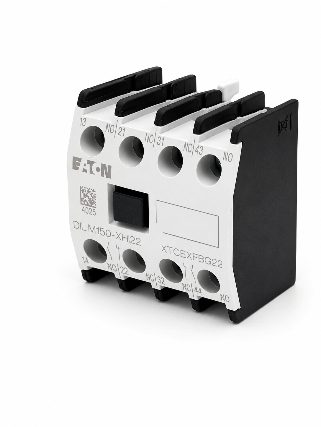 EATON XTCEXFBG22 Contactor Accessory Front Aux, 2NO2NC, Contact