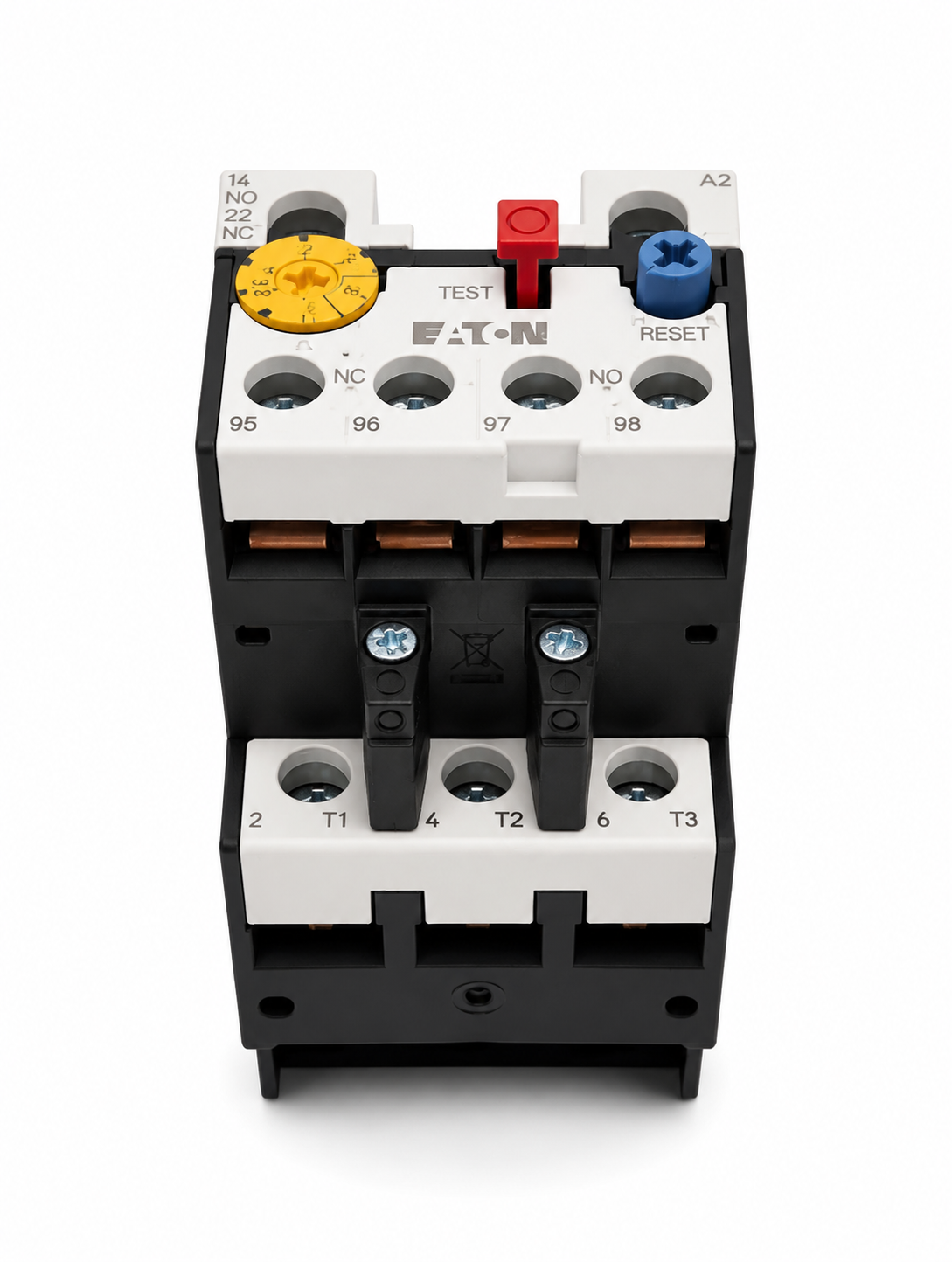 EATON XTOB004BC1 XT IEC bimetallic overload relay, 2.4-4A 45 mm