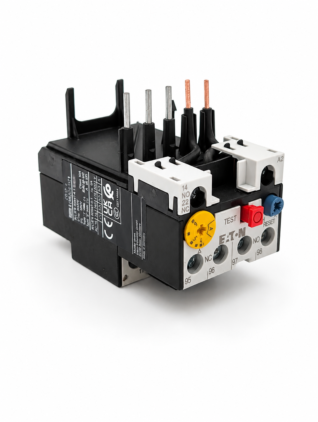 EATON XTOB006BC1 Bimetallic overload relay 4-6A 1NO-1NC contact