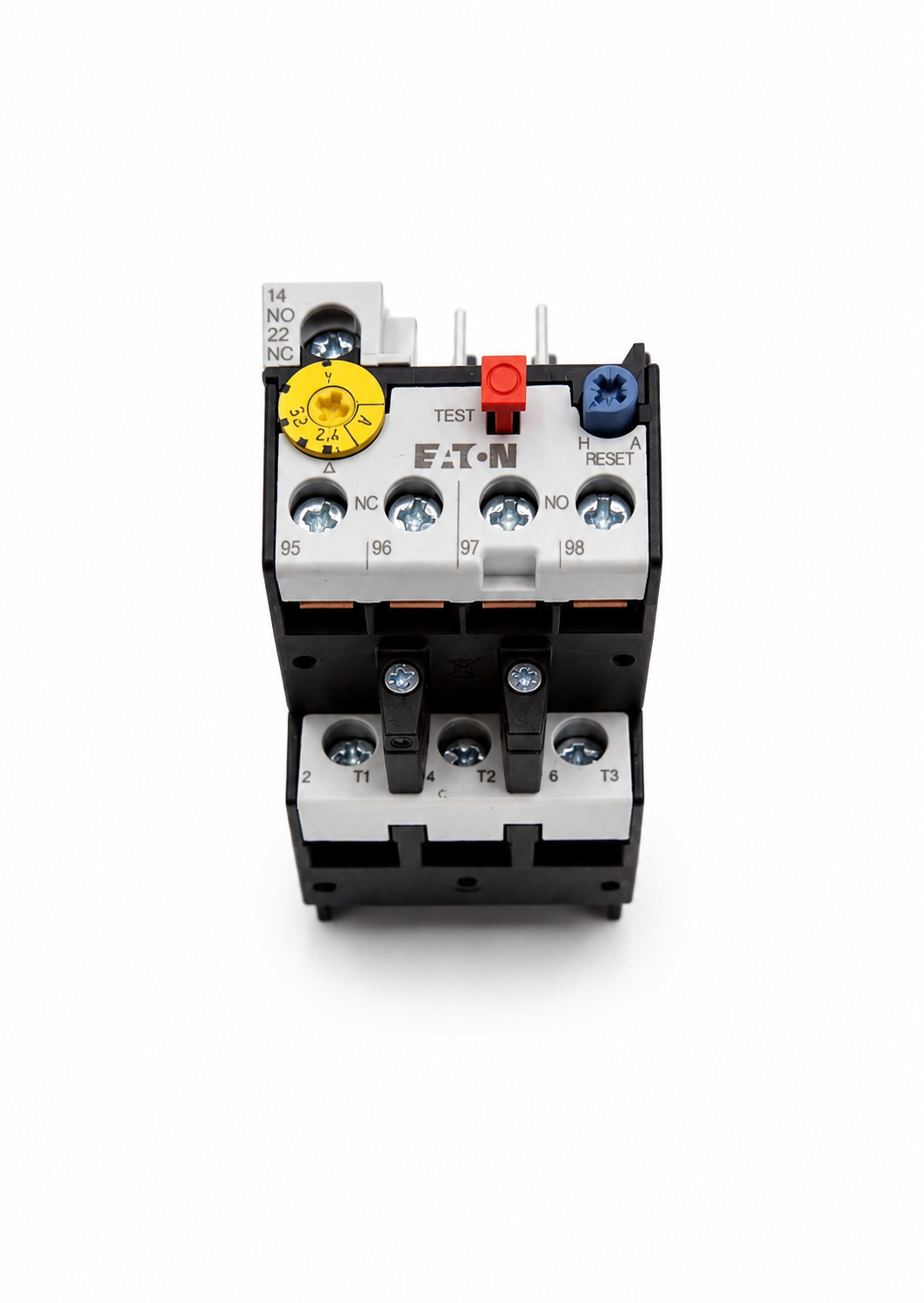EATON XTOB004CC1 XT IEC bimetallic overload relay, C-frame, 1NO-1NC contacts