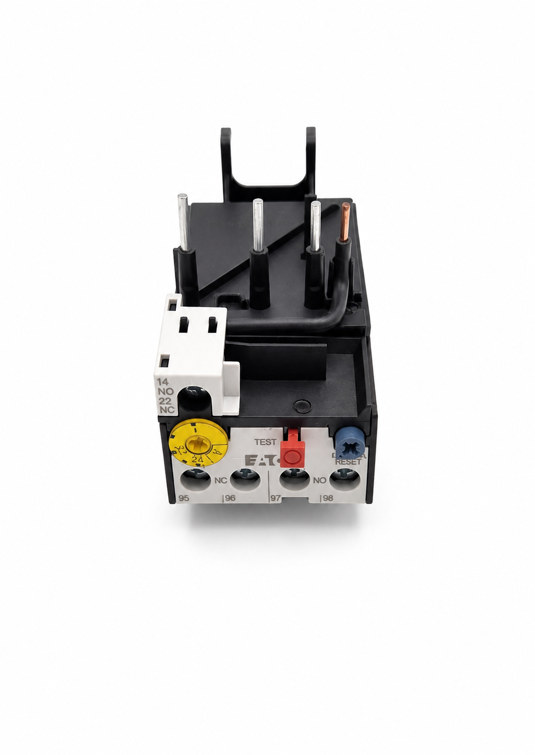 EATON XTOB004CC1 XT IEC bimetallic overload relay, C-frame, 1NO-1NC contacts