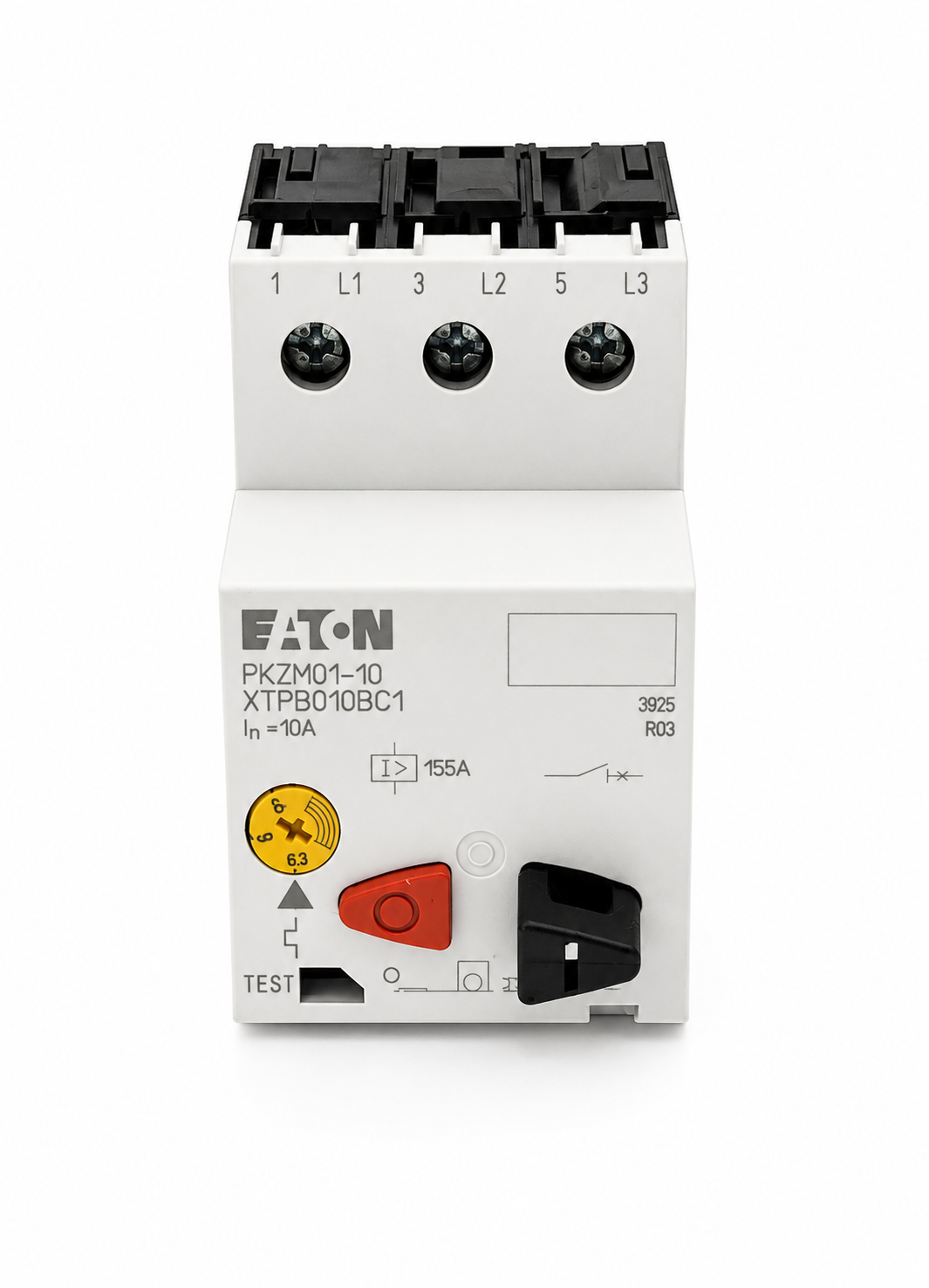 EATON Thermal Magnetic Circuit Breaker Motor Protect PKZM01-10 10A 3 Pole