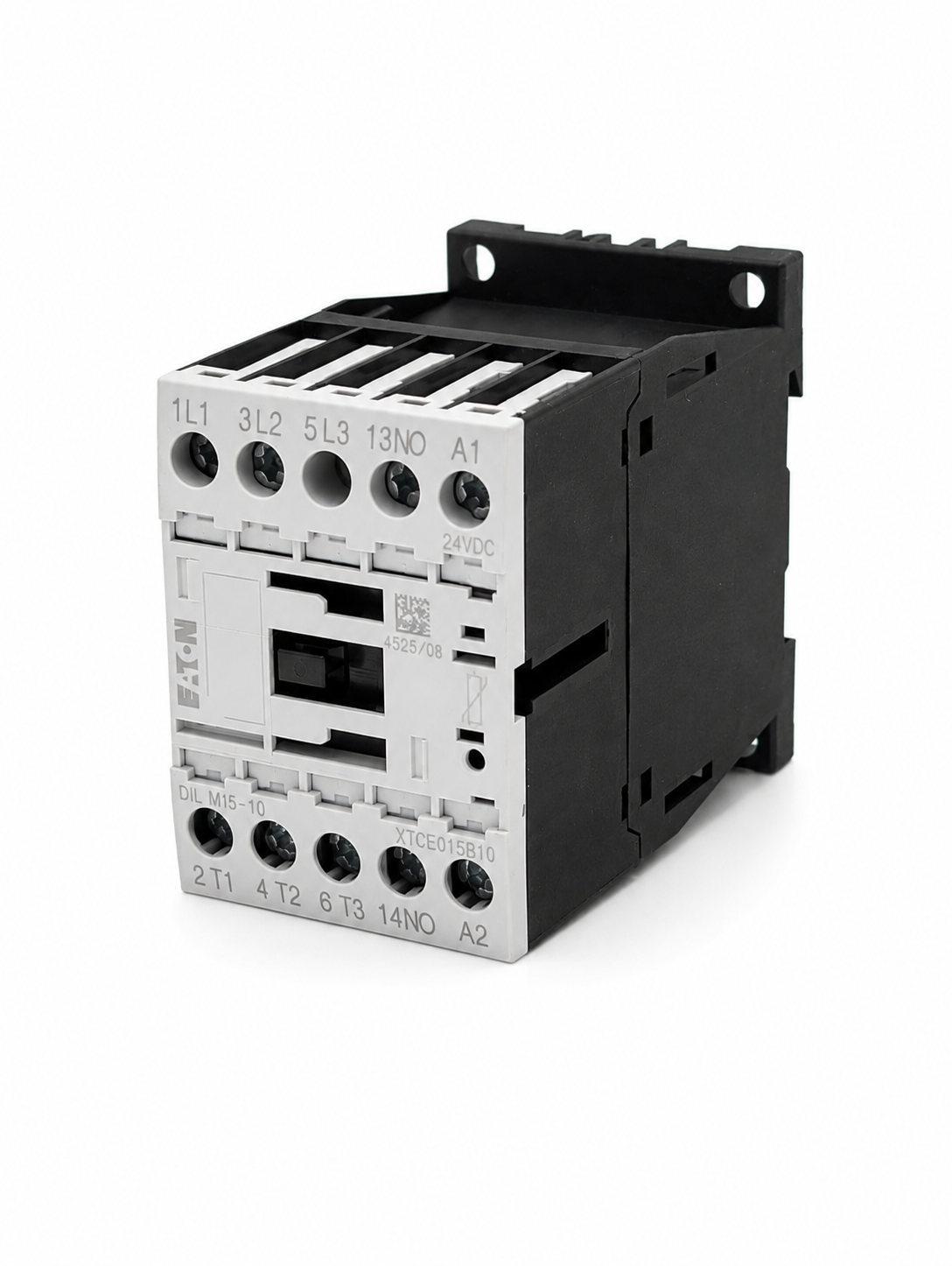 EATON XTCE015B10TD XT IEC Contactor, Three-pole, 15A, 1NO, Contact