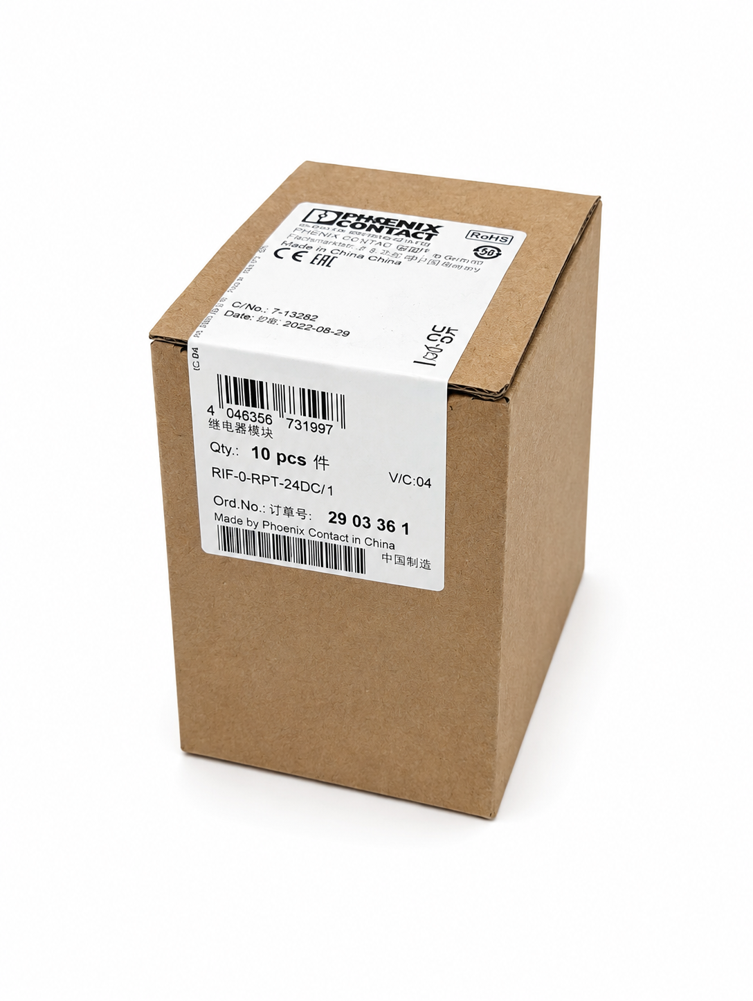 Phoenix Contact RIF-0-RPT-24DC/ 1 - Relay module 2903361 US STOCK Box of 10p