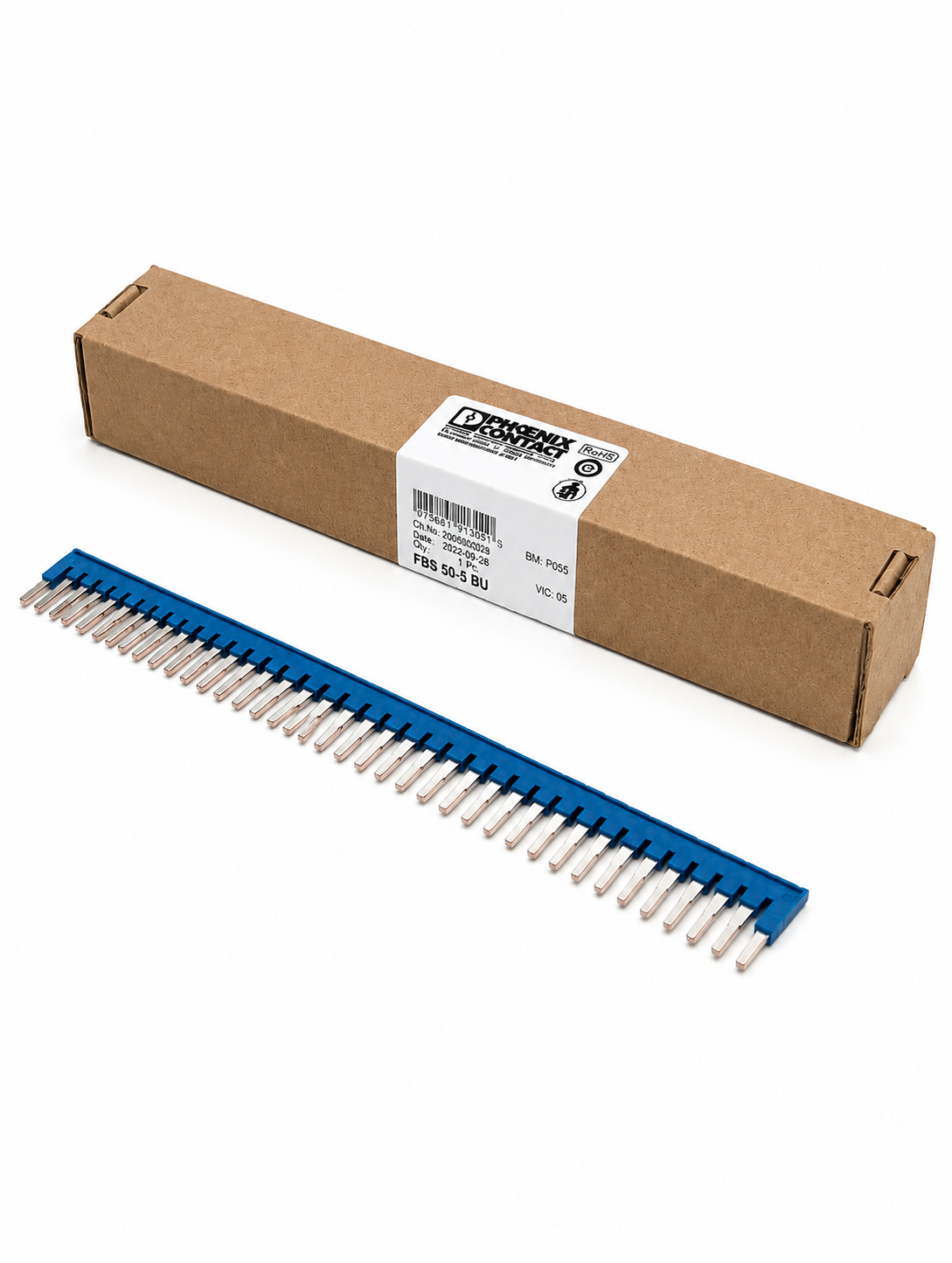 Phoenix Contact FBS 50-5 BU-Plug-in bridge 3032114_10  BOX OF 10 PIECES