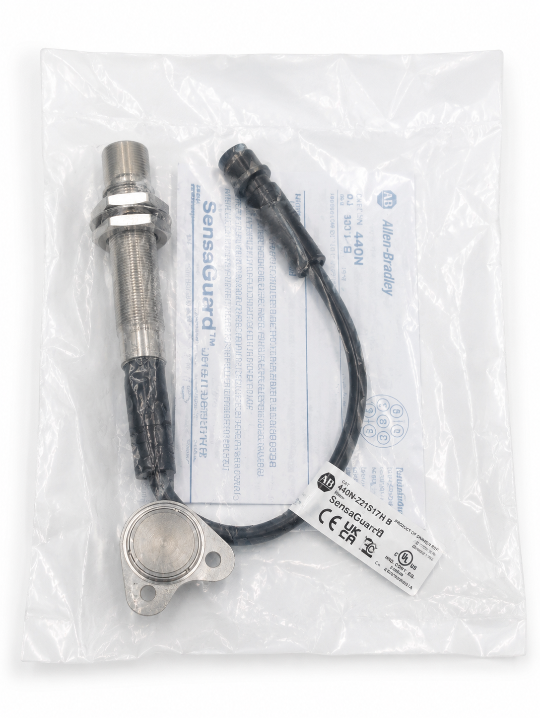 Allen-Bradley 440N-Z21S17H Guardmaster Non Contact Switch SensaGuard