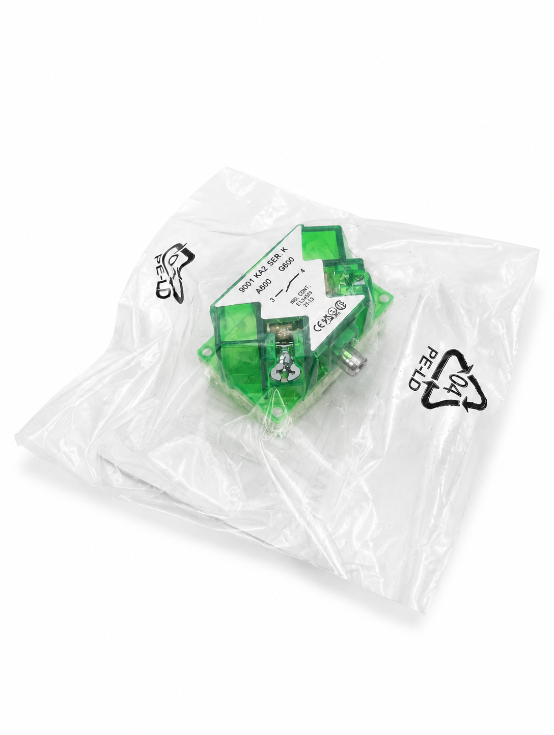 Schneider Electric Harmony Series Contact Block, 0V, 600 V, 9001KA2