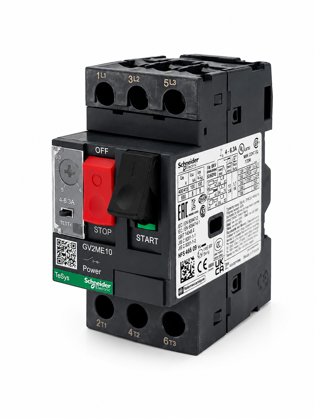 TeSys M-CB THO/MAG 4-6.3A ROCKER