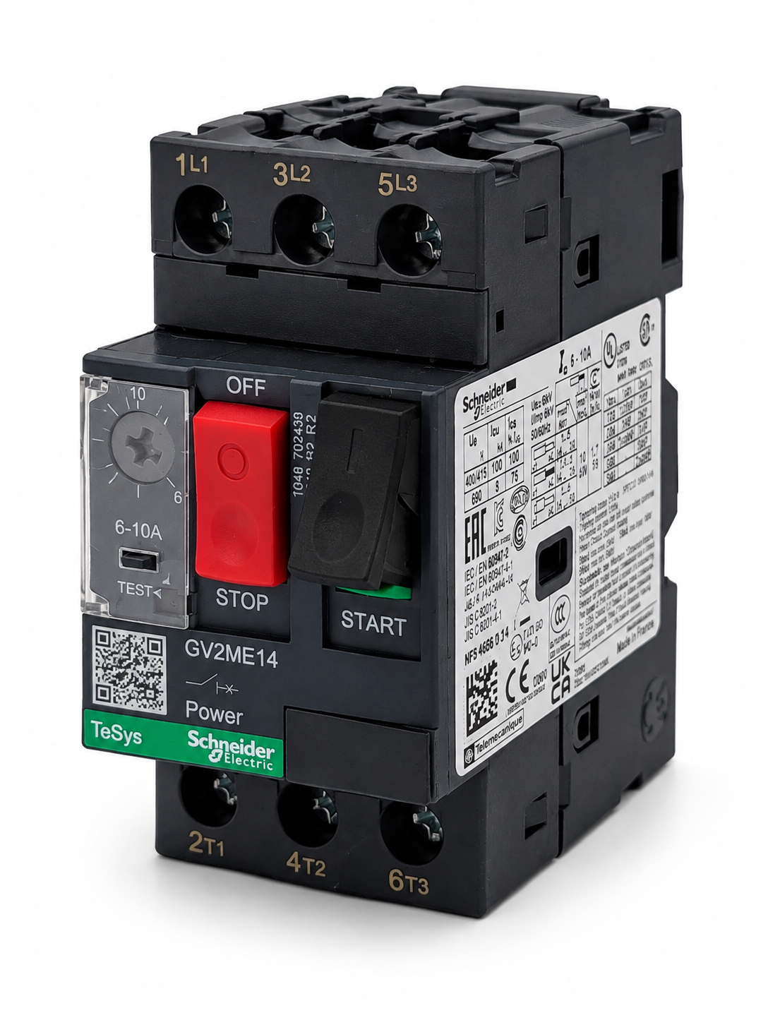 TeSys MOTOR CB THO/MAG 6-10A ROCKER